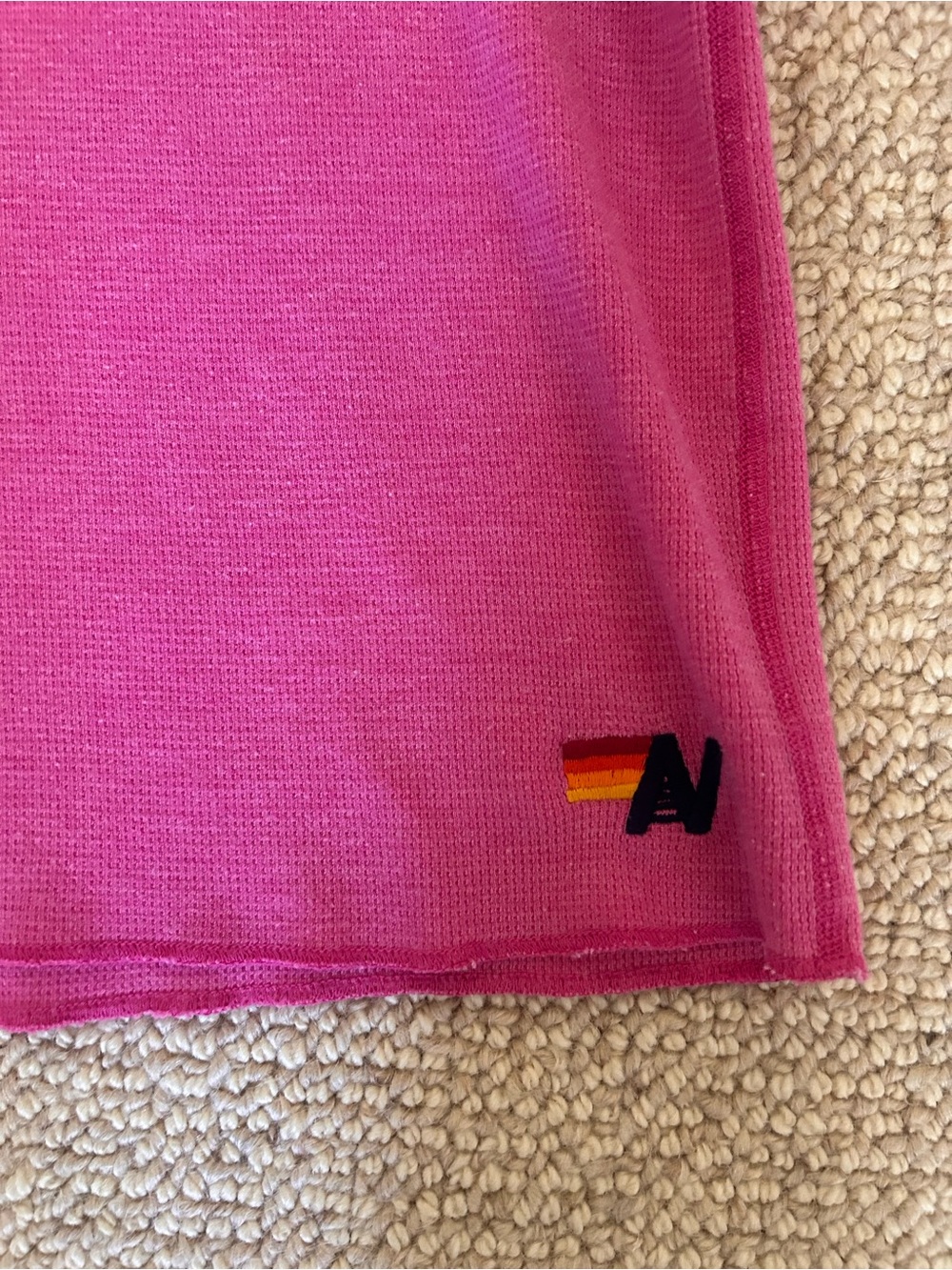Aviator Nation Pink Lightning Bolt Long Sleeve Top - Picture 3 of 7